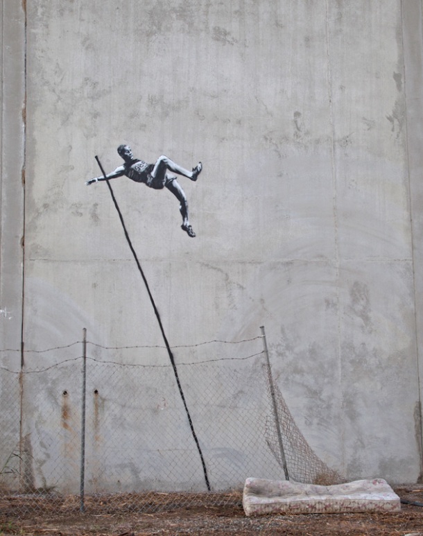 banksy goes to the olympics
